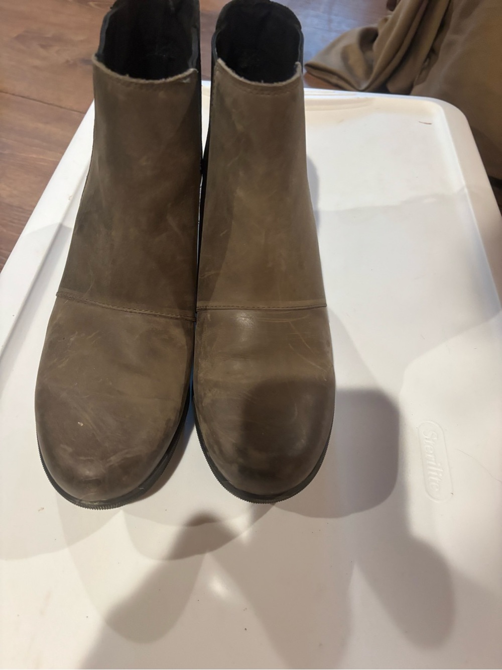 Sorel Women's Brown Chelsea Ankle Booties